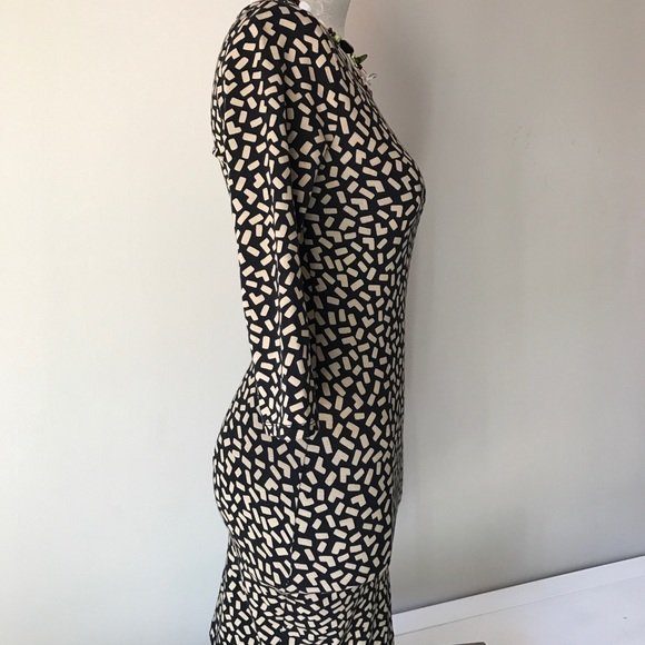 Confetti Patterned Design Bodycon Dress - Picture 4 of 16